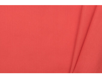 Katoen Poplin Antiek Meekrap Rood