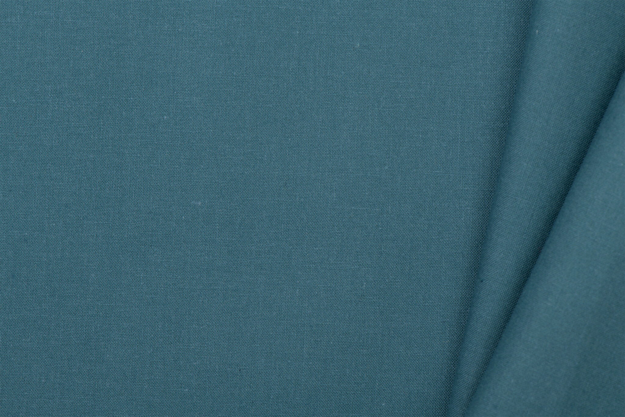 Katoen Poplin Antiek Turkooisgroen