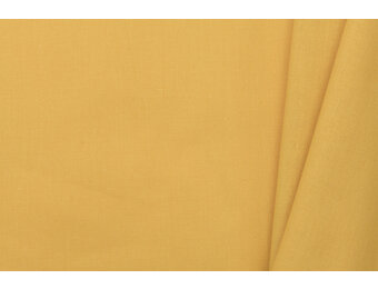 Katoen Poplin Antiek Goudgeel