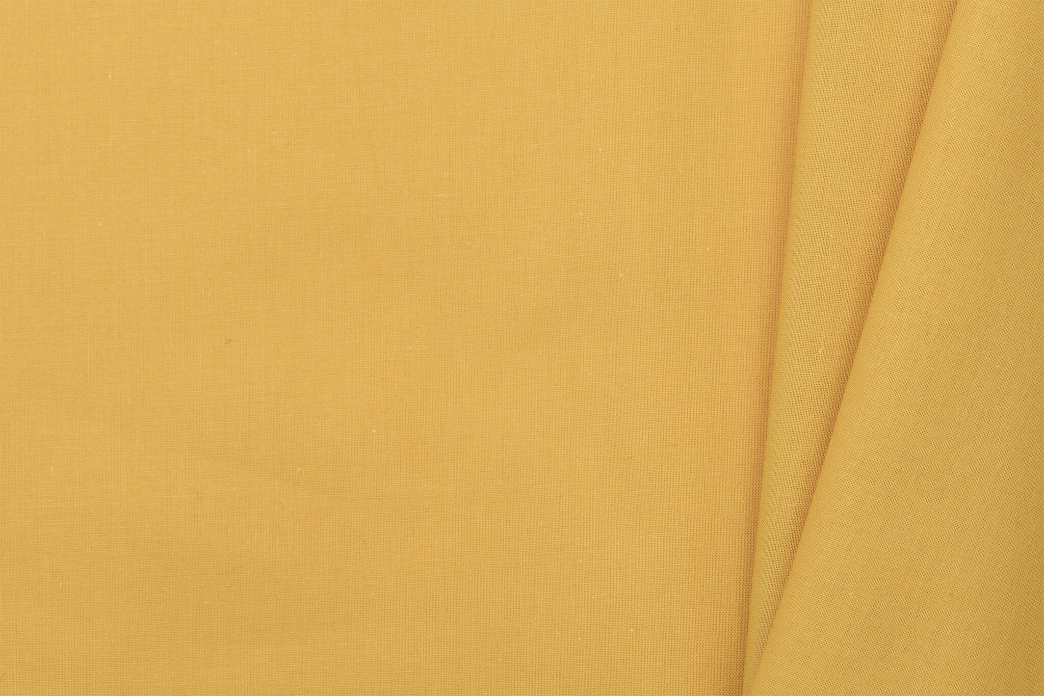 Katoen Poplin Antiek Goudgeel