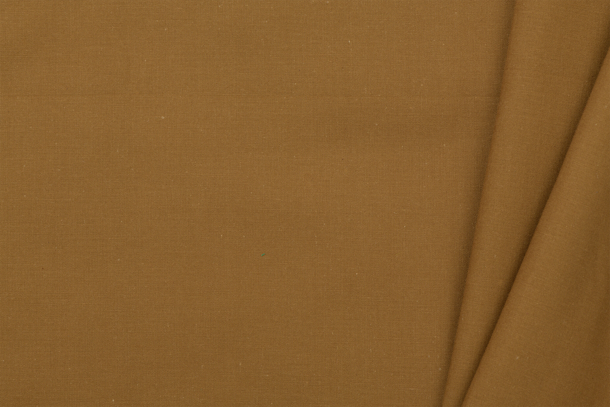 Katoen Poplin Antiek Donker Oker