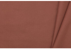 Katoen Poplin Antiek Bruin