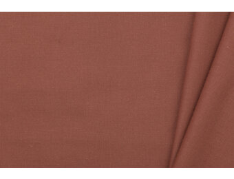 Katoen Poplin Antiek Bruin