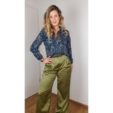 Katoen Satijn Mos Groen