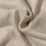 Luricio viscose beige Knitted Shine