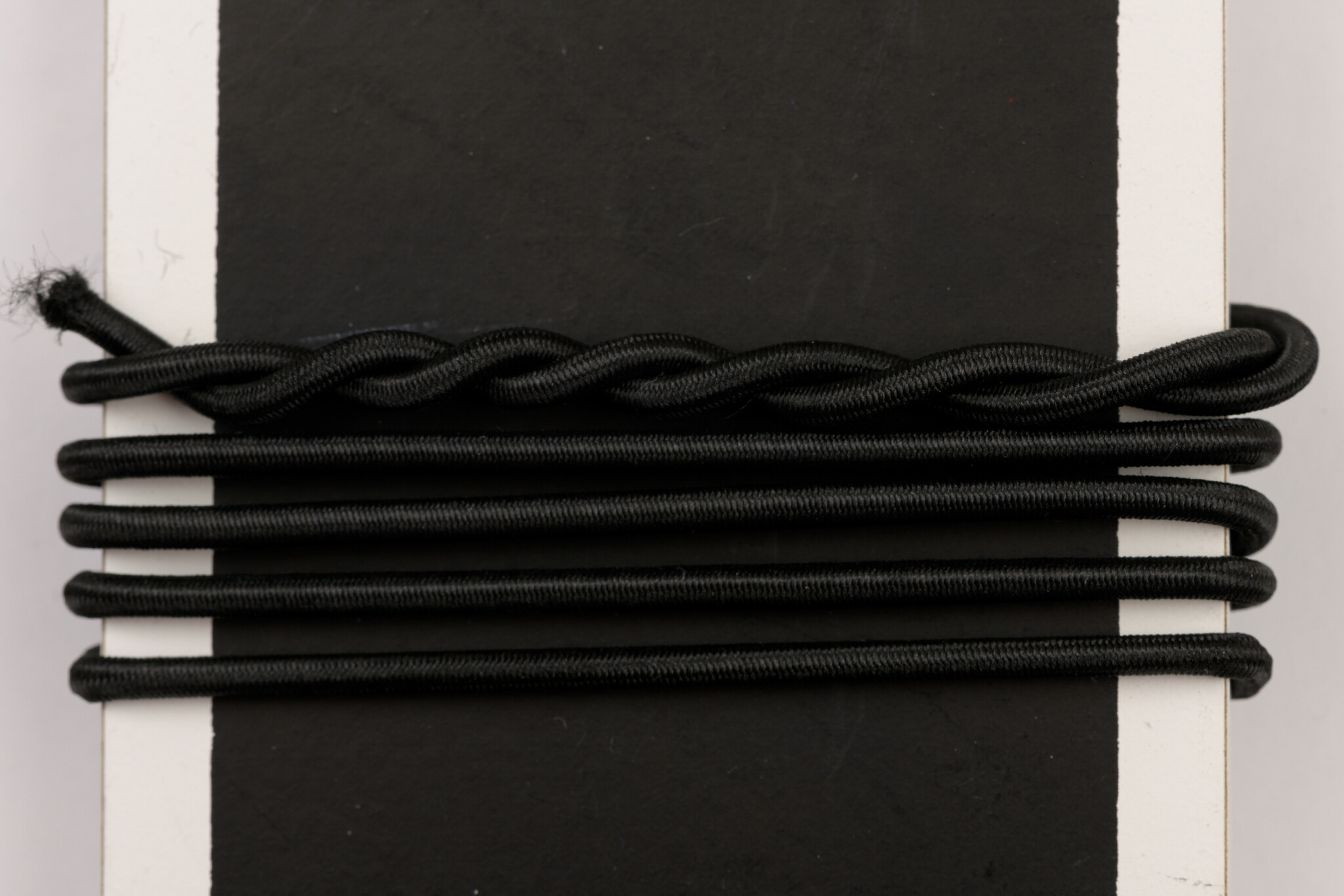 Elastisch Koord Zwart 3mm