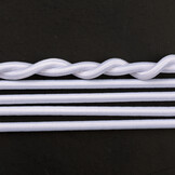 Elastisch Koord Wit 3mm