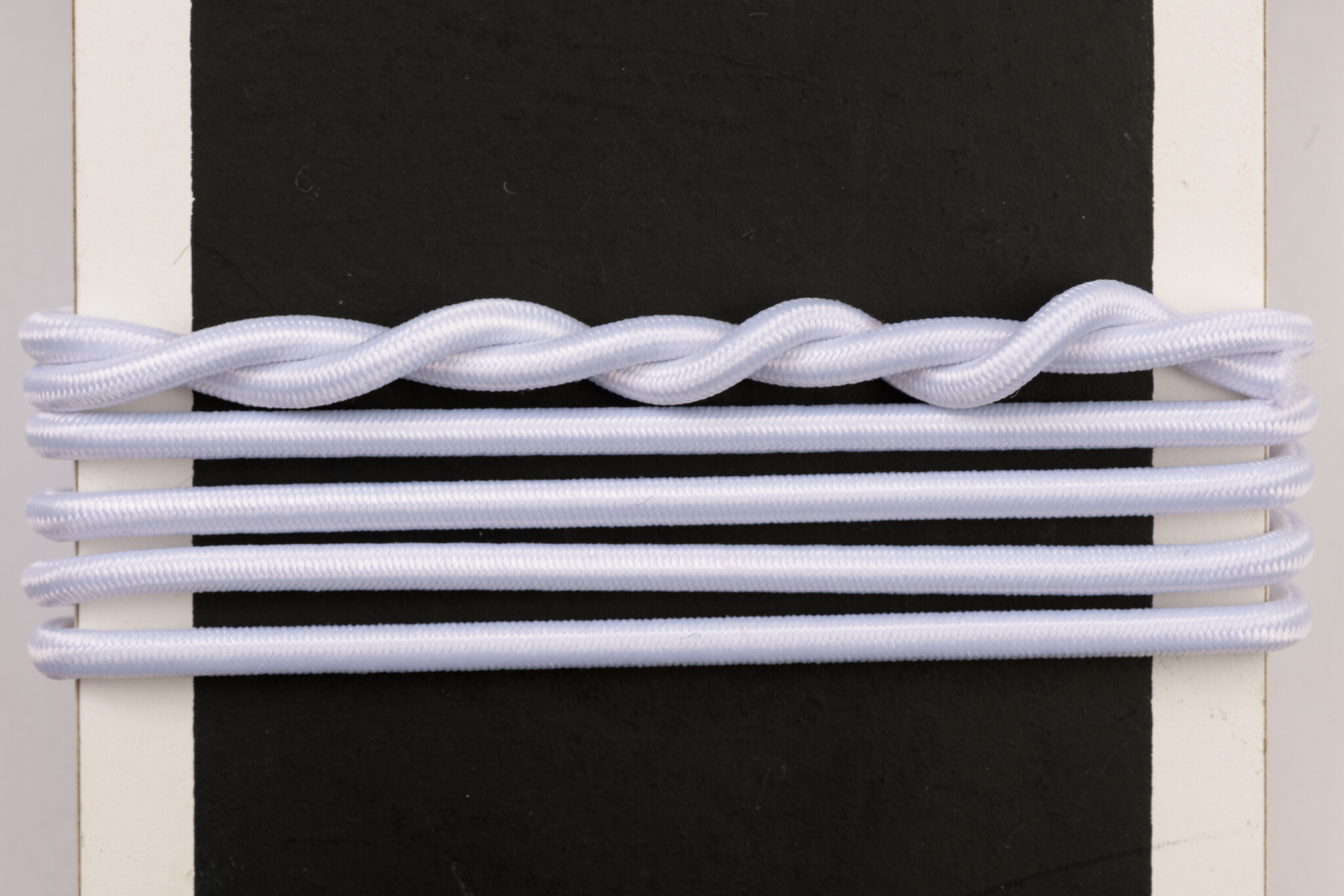 Elastisch Koord Wit 3mm