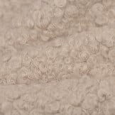 Boucle Stof Gekruld Licht Beige