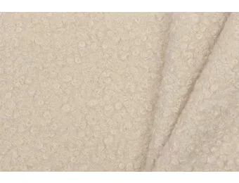 Boucle Stof Gekruld Naturel