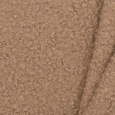 Boucle Stof Gekruld Cacao