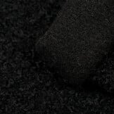 Boucle Stof Gekruld Zwart
