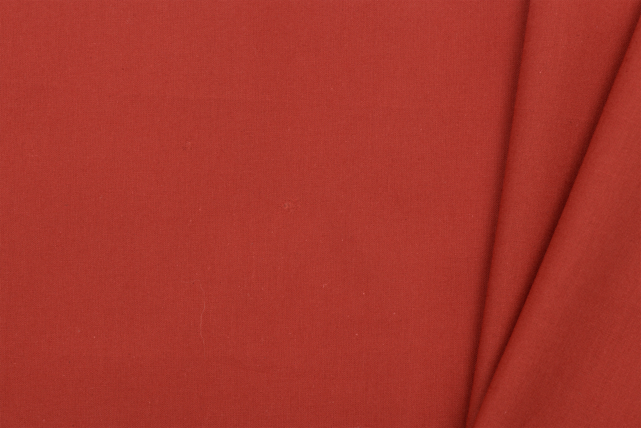 Katoen Poplin Antiek Tomaatrood