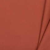 Katoen Poplin Antiek Steenrood