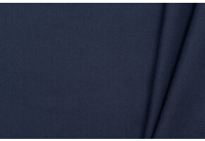 Katoen Poplin Antiek Donkerblauw