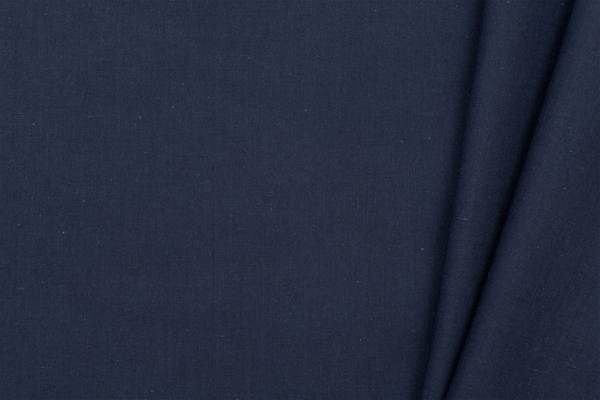 Katoen Poplin Antiek Donkerblauw