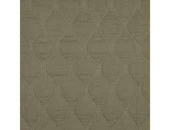 Gewatteerd Katoenen Double Gauze Mos Groen