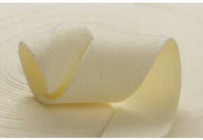 Tassenband Katoen Ecru 40mm