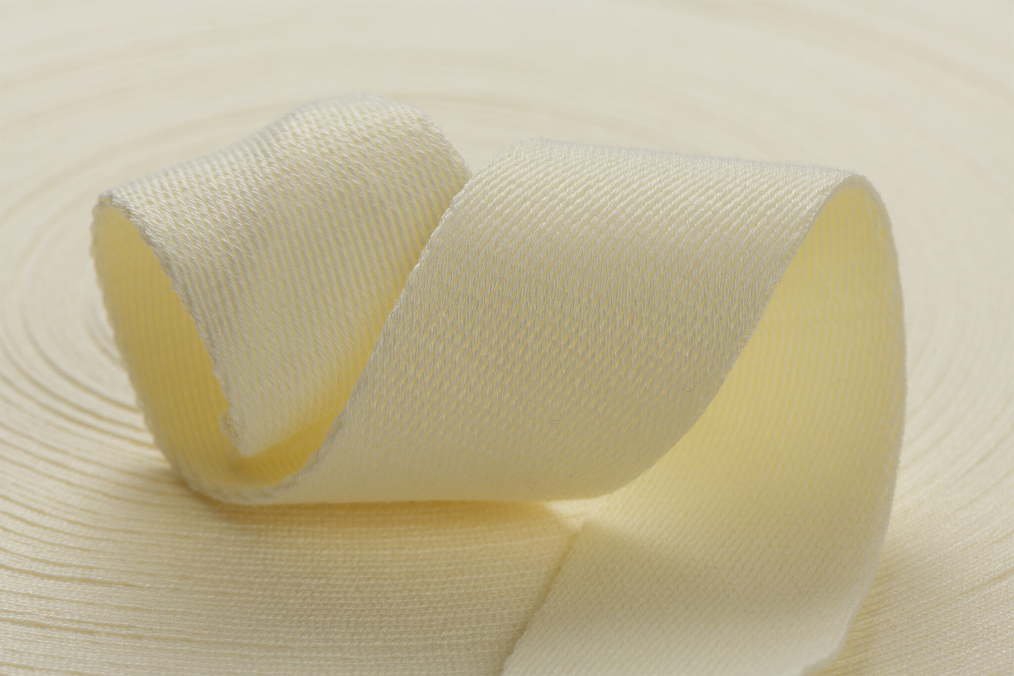 Tassenband Katoen Ecru 40mm