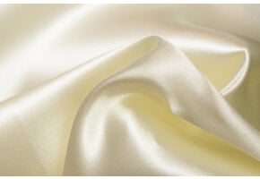 Satijn Stof Ecru