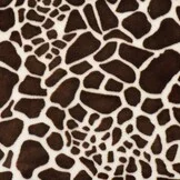 Wellness Fleece Stof Giraffe