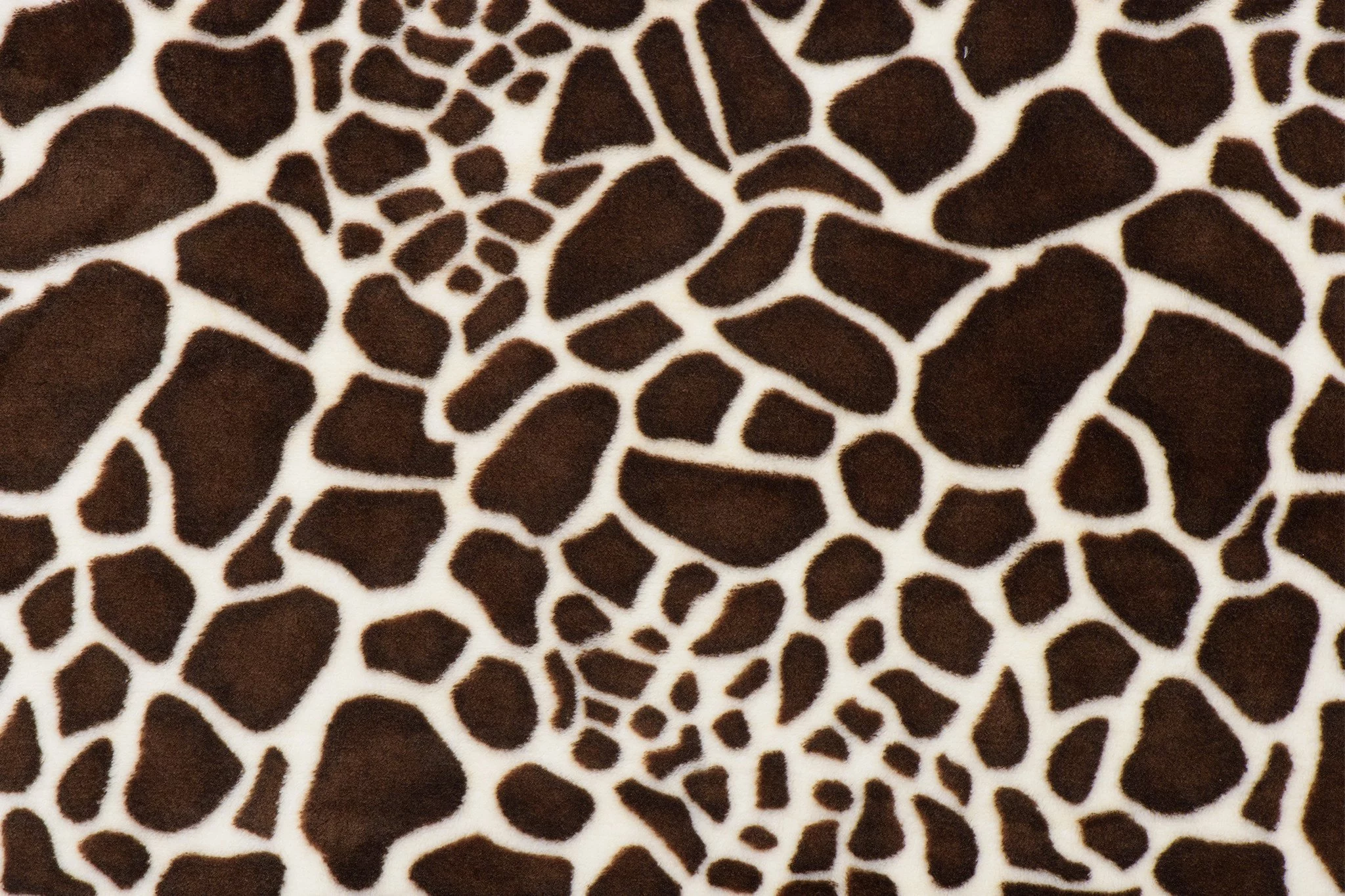 Wellness Fleece Stof Giraffe