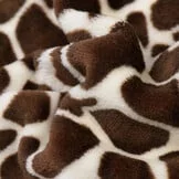 Wellness Fleece Stof Giraffe