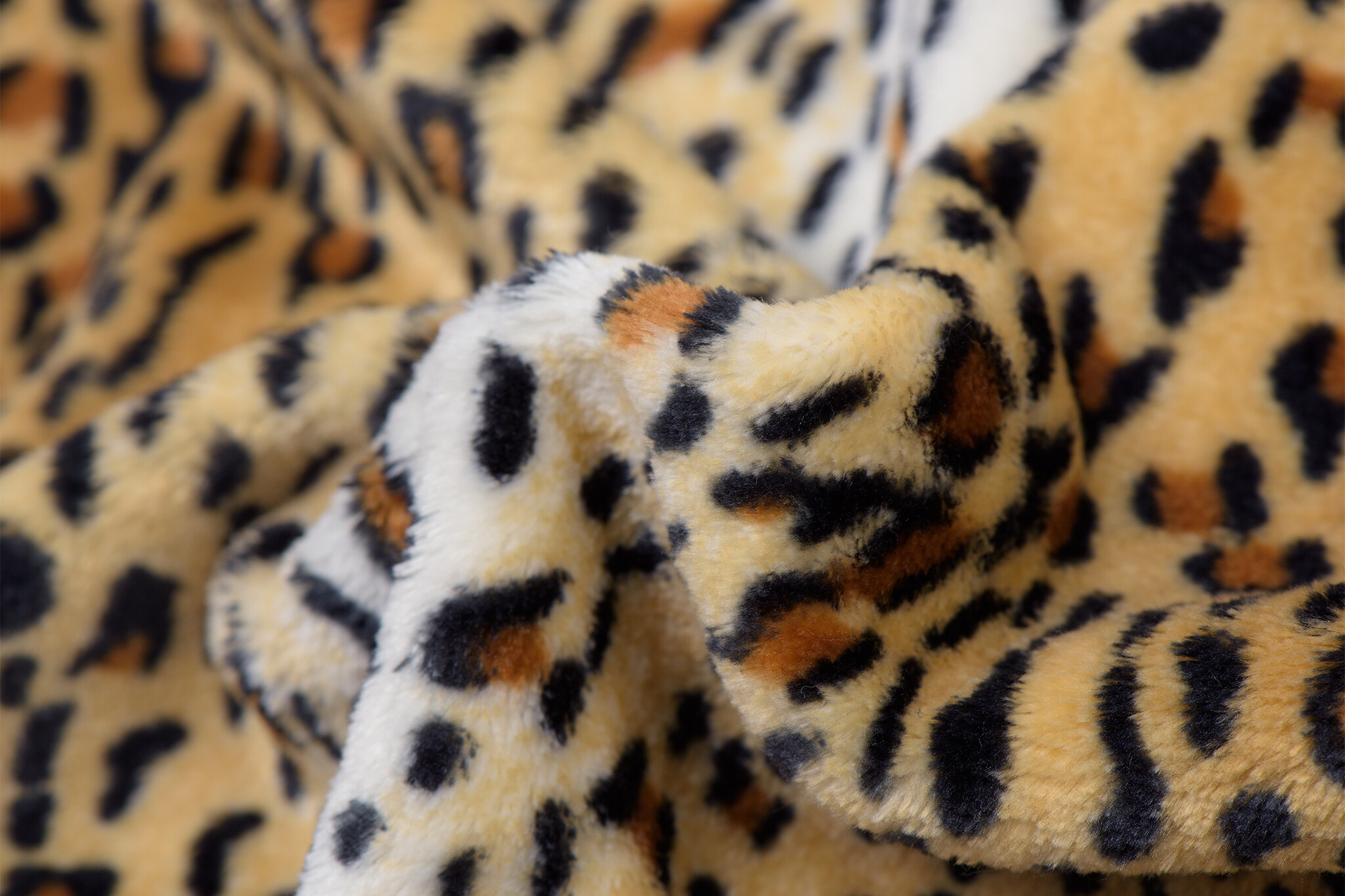 Wellness Fleece Stof Ozelot