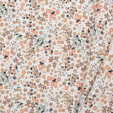 Jersey Katoen Digitale Print -  Liefdesbloem Beige