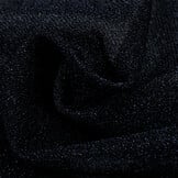 Lurex glitter donker marine