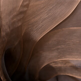 Organza Two-Tone Bruin-Zwart