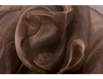 Organza Two-Tone Bruin-Zwart