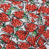 Katoenen Jersey Aardbeien