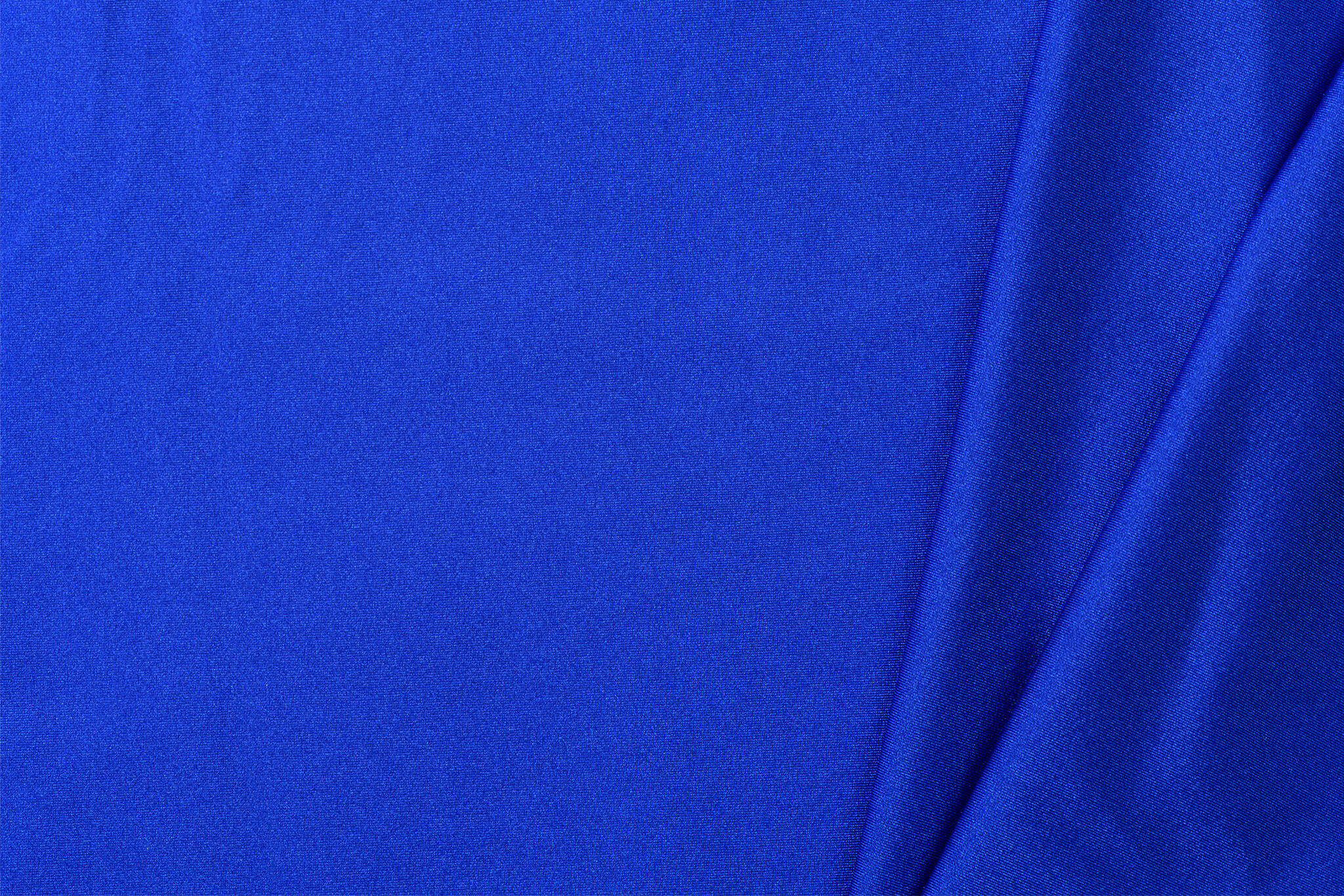 Lycra Stof (Glanzend) Kobaltblauw – 4-Way Stretch | Stoffen Online