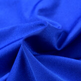 Lycra Stof (Glanzend) Kobaltblauw