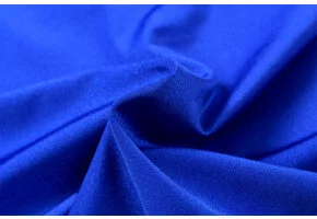 Lycra Stof (Glanzend) Kobaltblauw