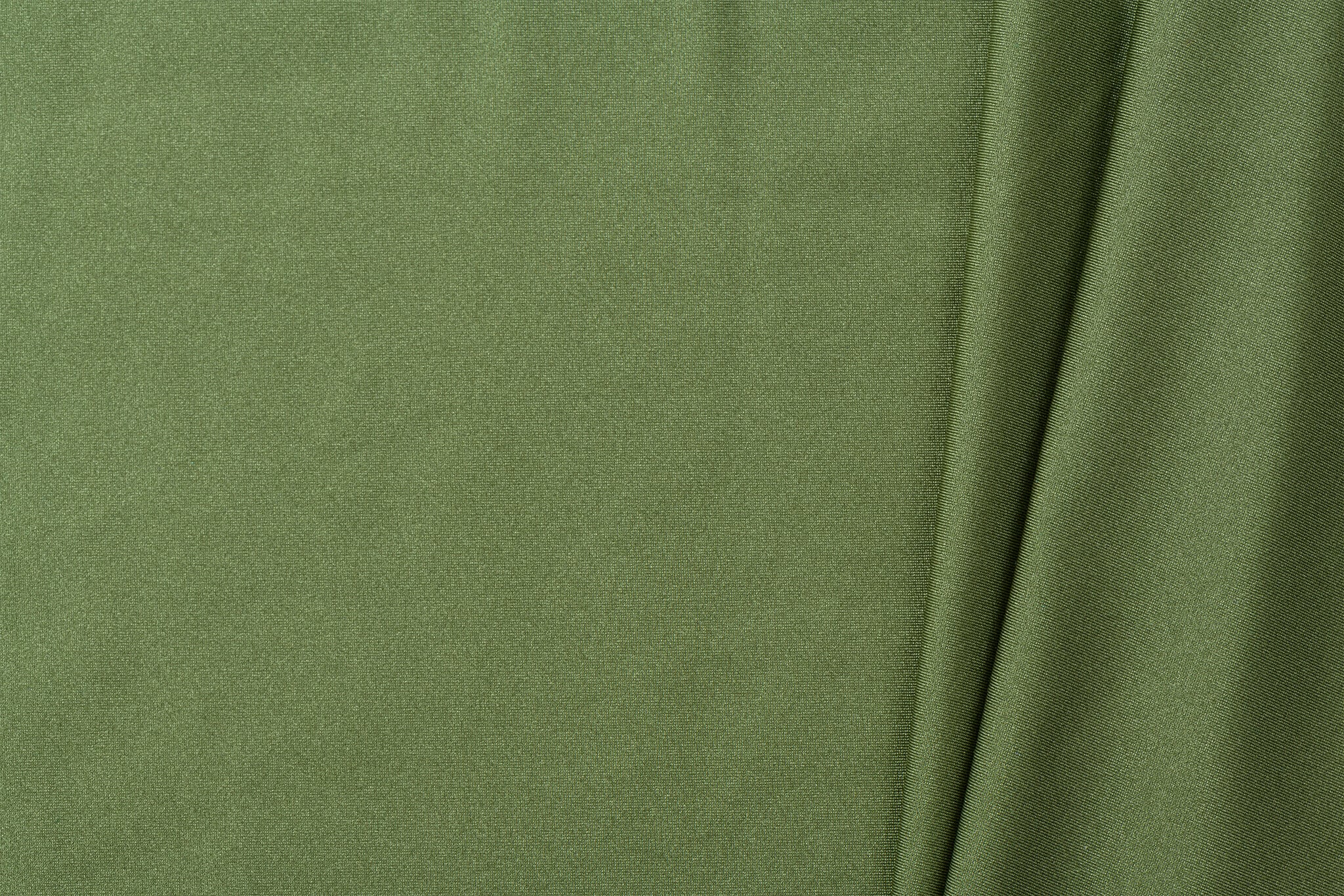 Lycra Stof Glanzend Olijf Groen – Soepel en Rekbaar | Stoffen Online