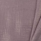 Double gauze katoen glitter vintage lila