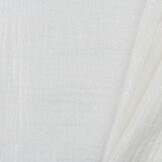 Double gauze katoen glitter off white