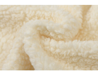 Katoen Teddy Stof Naturel
