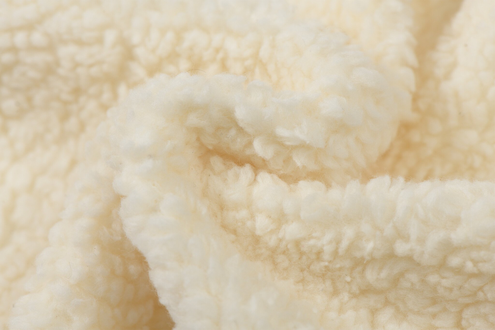 Katoen Teddy Stof Naturel – Zacht, Donzig & Natuurlijk