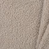 Katoen Teddy Stof Stone – Zacht, Donzig & Natuurlijk