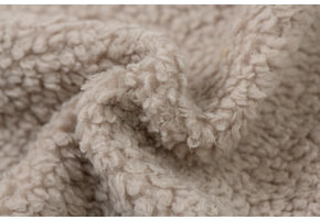 Katoen Teddy Stof Stone