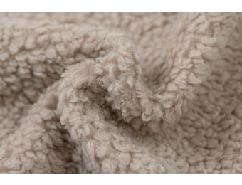 Katoen Teddy Stof Stone