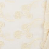 Katoen Embroidery Blaasbloem Naturel