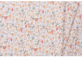Katoen Poplin Stof - Millefleur Suzette