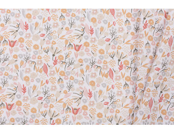 Katoen Poplin Stof - Millefleur Suzette