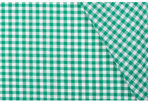 Boerenbont Ruit Stof 5mm - Groen