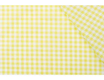 Boerenbont Ruit Stof 5mm - Lime