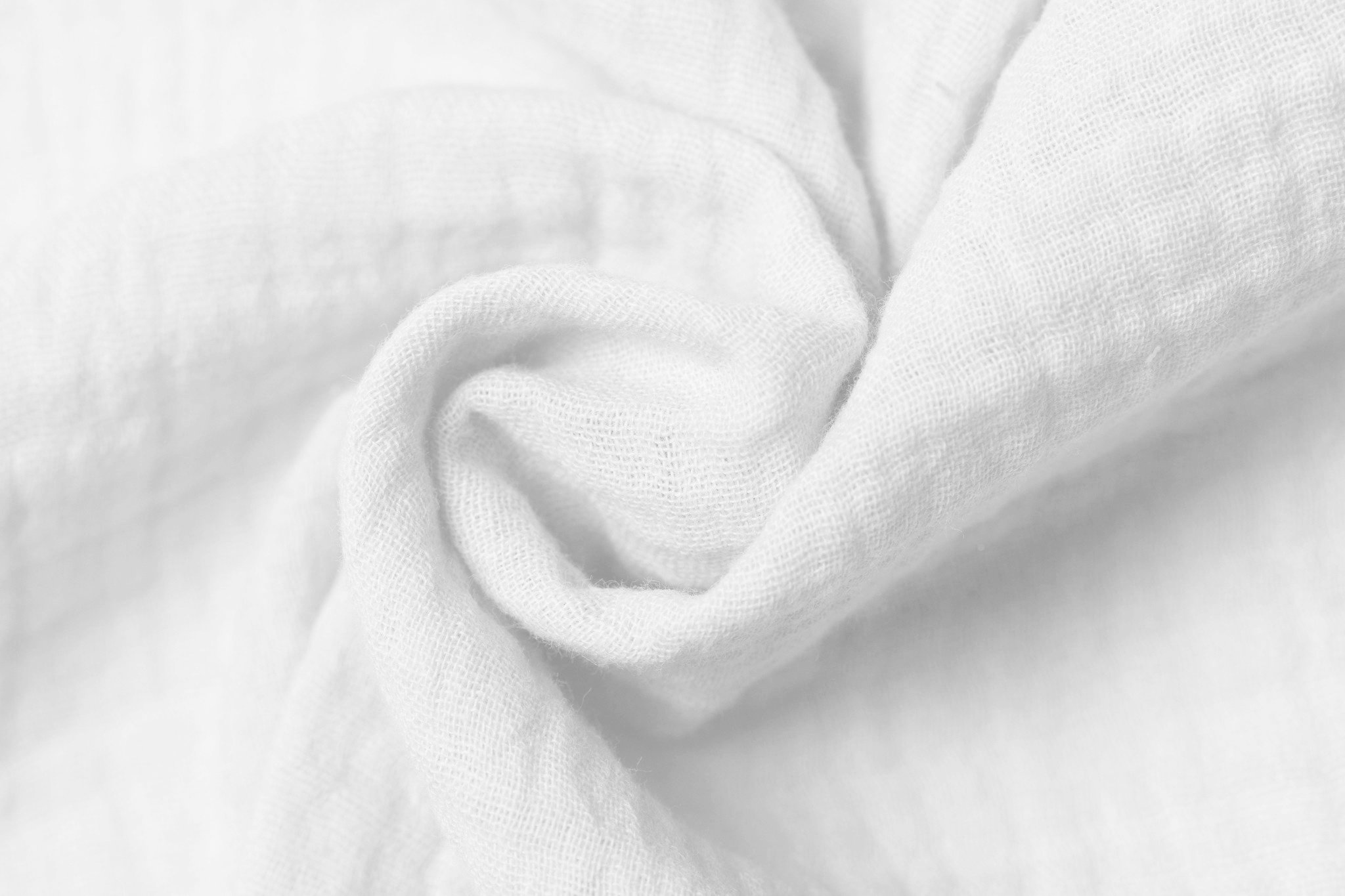 Double gauze hydrofiel lakenkatoen 240 cm breed wit